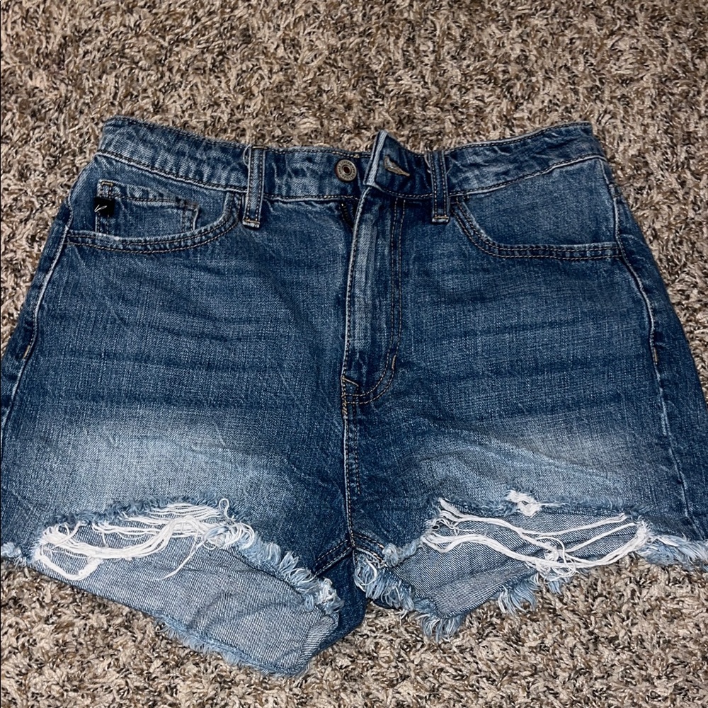 Kancan Denim Blue Women's Shorts